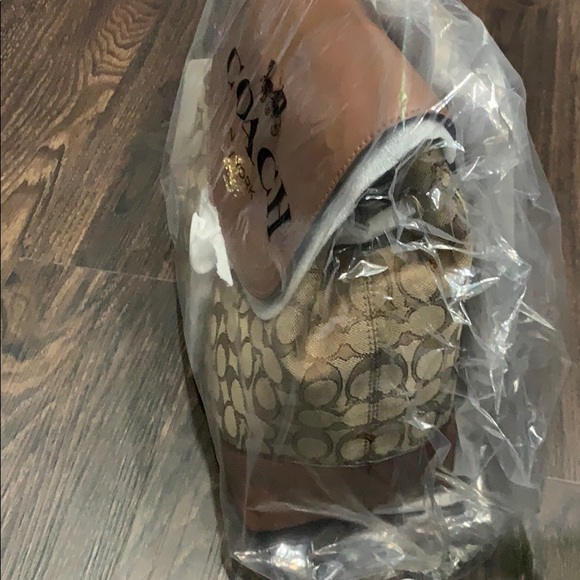 Elle Backpack Signature Jacquard Leather F73313 - Picture 4 of 6